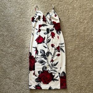 Floral Bodycon Dress